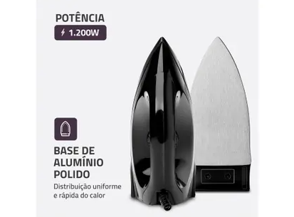 Ferro de Passar Roupa a Seco Mondial FSN-55-B Preto